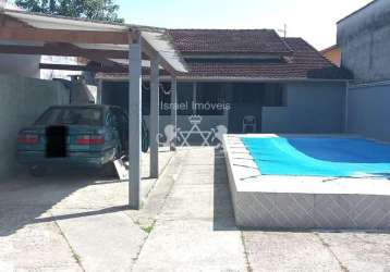 Excelente casa com 2 dorm sendo 1 suíte, com piscina + edícula com entrada independente à venda, ba