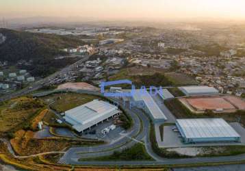 Galpão industrial logístico para locação 1858 m² - amazonas - betim - mg