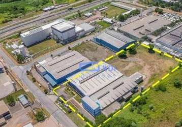 Galpão industrial logístico para locação - 3858 m² - distrito industrial - itatiba - sp