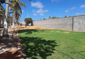 Terreno em condomínio para venda em touros, praia do cajueiro