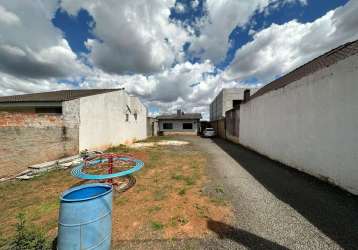 Terreno para venda em guarapuava, vila bela, 3 dormitórios, 1 banheiro, 1 vaga