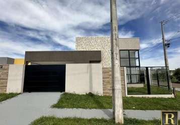 Casa para venda em guarapuava, alto cascavel, 3 dormitórios, 1 suíte, 2 banheiros, 2 vagas