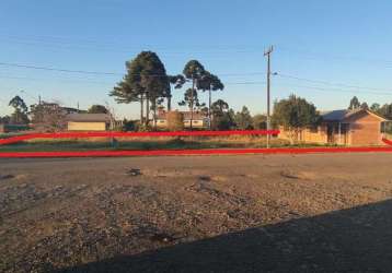 Terreno para venda em guarapuava, guara