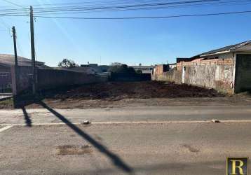 Terreno para venda em guarapuava, conradinho