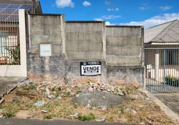 Terreno para venda em guarapuava, dos estados