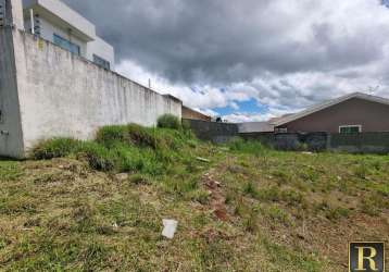 Terreno para venda em guarapuava, mirante da serra