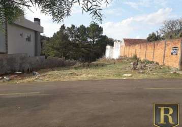 Terreno para venda em guarapuava, santana