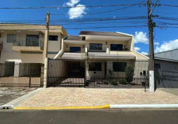 Sobrado para venda em guarapuava, centro, 4 dormitórios, 1 suíte, 4 vagas