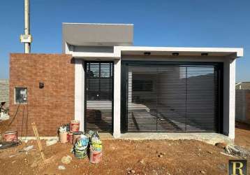 Casa para venda em guarapuava, morro alto, 3 dormitórios, 1 suíte, 2 vagas