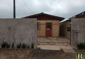 Casa para venda em guarapuava, morro alto, 2 dormitórios, 1 banheiro, 1 vaga