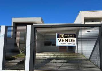 Casa para venda em guarapuava, vila bela, 3 dormitórios, 1 suíte, 2 vagas