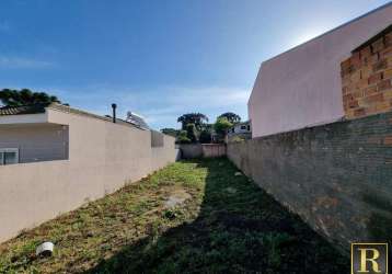 Terreno para venda em guarapuava, santa cruz