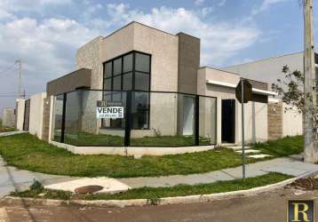 Casa para venda em guarapuava, alto cascavel, 3 dormitórios, 1 suíte, 2 vagas