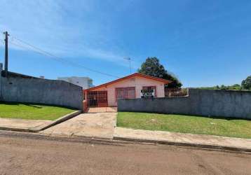 Casa para venda em guarapuava, vila carli, 2 dormitórios, 1 banheiro, 1 vaga