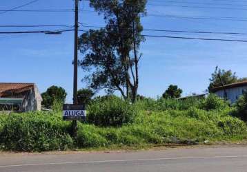 Terreno para locação em guarapuava, vila bela