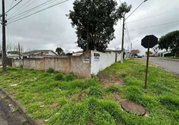 Terreno para venda em guarapuava, dos estados