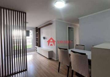 Apartamento com 3 dormitórios para alugar, 58 m² por r$ 2.681,60/mês - santa quitéria - curitiba/pr