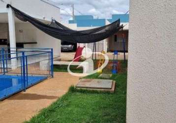 Casa em condomínio fechado com 2 quartos à venda no residencial pequis, uberlândia , 50 m2 por r$ 199.000