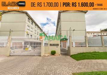 Apartamento para locação no capão raso - residencial edifício bonarda | black november | de: r$ 1.700,00 | por: r$ 1.600,00 - 967