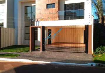 Sobrado à venda em maringá, jardim cidade monções, com 3 quartos, com 225 m²