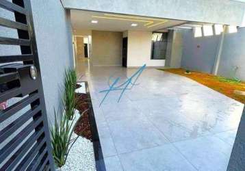 Casa à venda em maringá, jardim paulista, com 3 quartos, com 135 m²