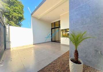 Casa à venda em maringá, jardim oásis, com 3 quartos, com 110 m²