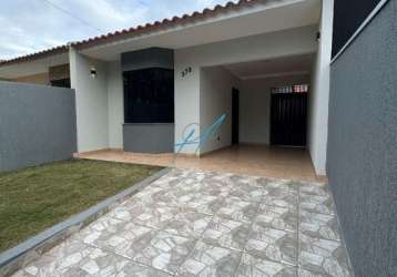 Casa à venda em maringá, loteamento batel, com 3 quartos, com 100 m²