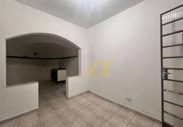 Casa com 1 dormitório para alugar, 40 m² por r$ 1.300,00/mês - jardim santa francisca - guarulhos/sp