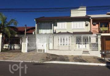 Casa em condomínio fechado com 4 quartos à venda na rua andrômeda, 137, estância velha, canoas por r$ 1.250.000