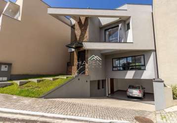 Casa em condomínio fechado com 3 quartos à venda na rua luiz ronaldo canalli, --, campo comprido, curitiba por r$ 2.300.000