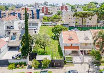 Terreno à venda na rua dias da rocha filho, --, alto da rua xv, curitiba por r$ 2.100.000