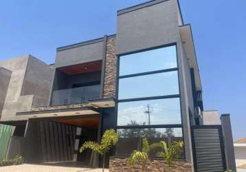 Casa em condomínio fechado com 4 quartos à venda na rua josé haroldo capucci, estância dos ipês, uberaba, 182 m2 por r$ 2.800.000