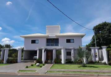 Casa em condomínio fechado com 4 quartos à venda na rua luiza vanucci, jockey park, uberaba, 420 m2 por r$ 3.500.000