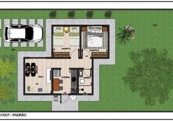 Casa em condomínio fechado com 2 quartos à venda na rua alfredo godofredo da silva, conjunto alfredo freire, uberaba por r$ 175.000