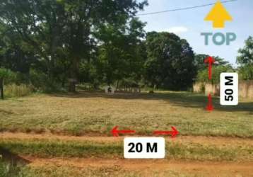 Terreno à venda na alameda oitis, recanto das flores, uberaba, 1000 m2 por r$ 200.000