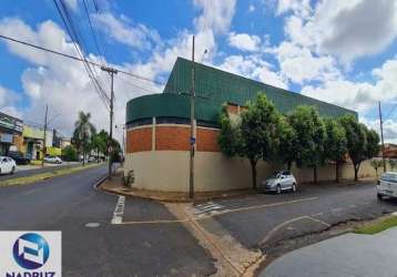 Barracão comercial à venda ou locação em são josé do rio preto-sp, bairro parque quinta das paineiras: 10 salas, 8 banheiros, 9 vagas, 2.029m².