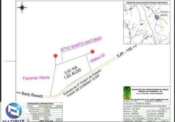 Terreno para venda ou locação em são josé do rio preto-sp - 39.000m² no bairro loteamento auferville