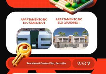 Apartamento possibilidade de entrada zero, quintal