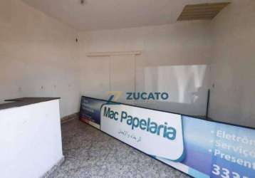 Ponto para alugar, 25 m² por r$ 1.100/mês - vila olímpica - uberaba/mg