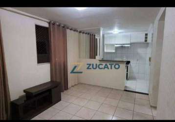 Apartamento com 2 dormitórios à venda, 44 m² por r$ 150.000,00 - parque do mirante - uberaba/mg