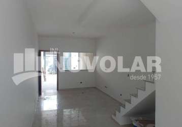 Sobrado novo 3 dormitorios 3 suites 2 vagas - vila medeiros