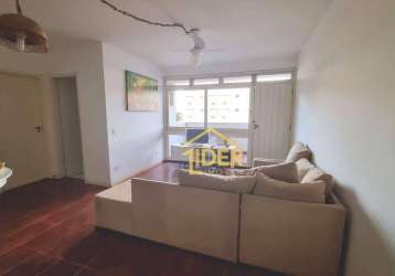 Apartamento com 2 dormitórios à venda, 90 m² por r$ 380.000,00 - praia da enseada - fórum - guarujá/sp