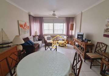 Apartamento com 2 dormitórios à venda, 94 m² por r$ 470.000,00 - pitangueiras - guarujá/sp