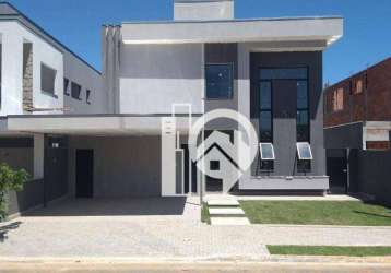 Casa com 3 dormitórios à venda, 217 m² - reserva ruda - são josé dos campos/sp