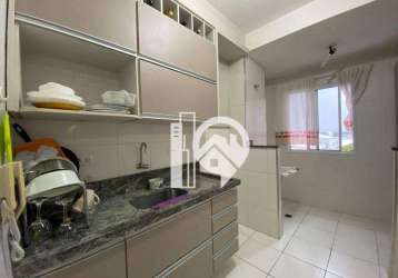 Apartamento com 2 dormitórios à venda, 60 m² - jardim das indústrias - jacareí/sp