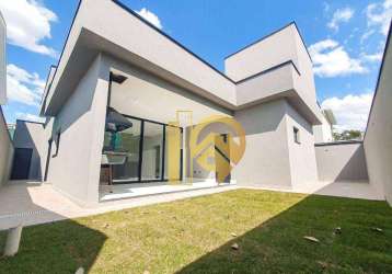 Casa térrea alto padrão 177m2 à venda condomínio golden park - jacareí sp