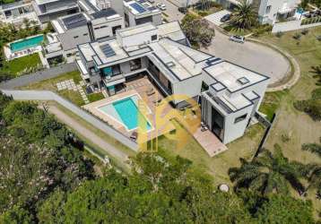 Casa de luxo com 5 suítes à venda, 680 m²  condomínio serimbura em são josé dos campos/sp