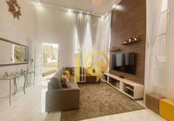 Casa com 3 dormitórios à venda, 203 m²- condomínio sunset garden - jacareí/sp