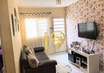 Casa com 2 dormitórios à venda, 60 m² - parque santo antônio - jacareí/sp