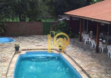 Casa térrea/chácara com 5 dormitórios à venda, 2300 m² - jardim carlota - pindamonhangaba/sp